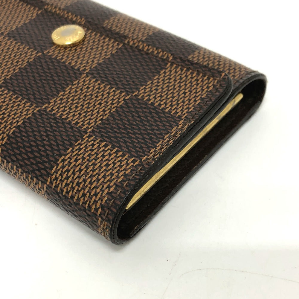 LOUIS VUITTON Key case Key holder N62630 Damier canvas Brown Damier Multicles6