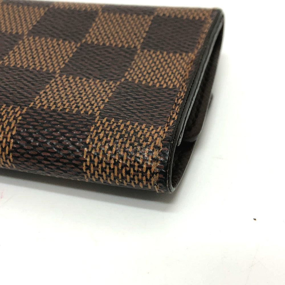 LOUIS VUITTON Key case Key holder N62630 Damier canvas Brown Damier Multicles6