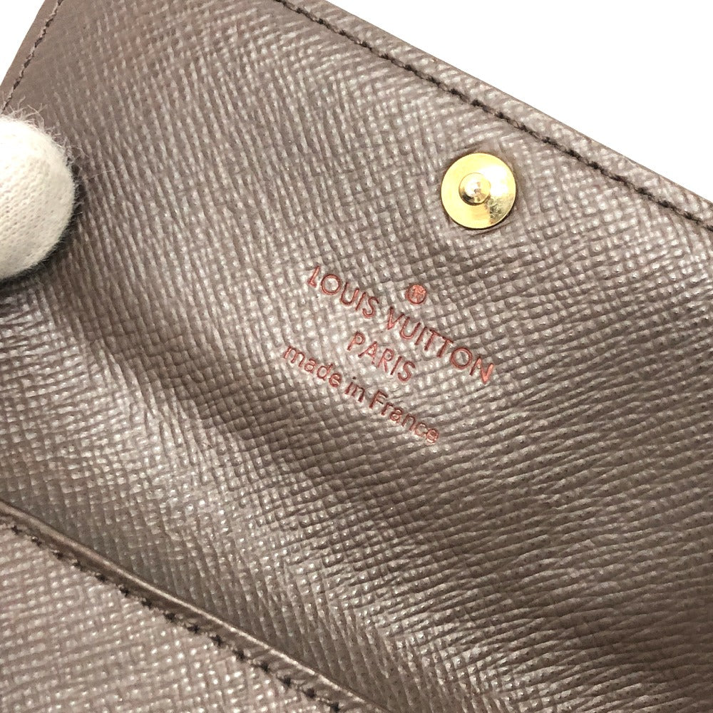 LOUIS VUITTON Key case Key holder N62630 Damier canvas Brown Damier Multicles6