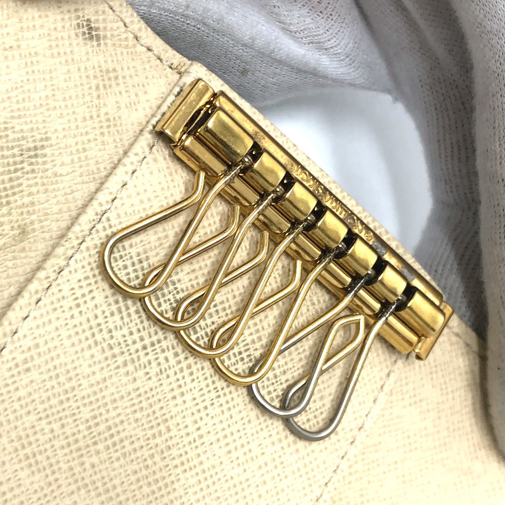 LOUIS VUITTON Key case Key holder N61745 Damier Azur Canvas white Damier Azur Multicles6