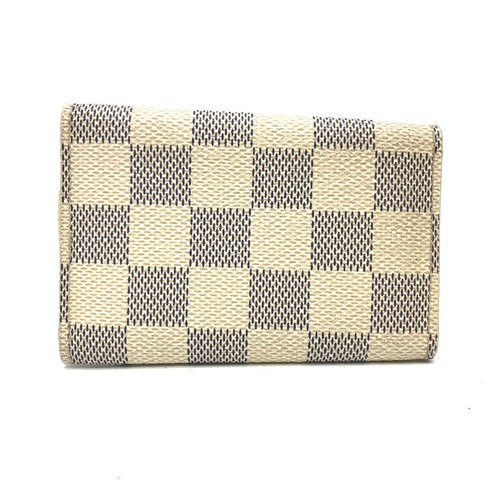 LOUIS VUITTON Key case Key holder N61745 Damier Azur Canvas white Damier Azur Multicles6