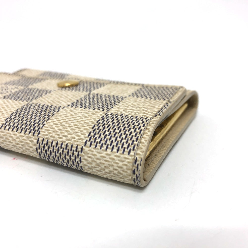 LOUIS VUITTON Key case Key holder N61745 Damier Azur Canvas white Damier Azur Multicles6
