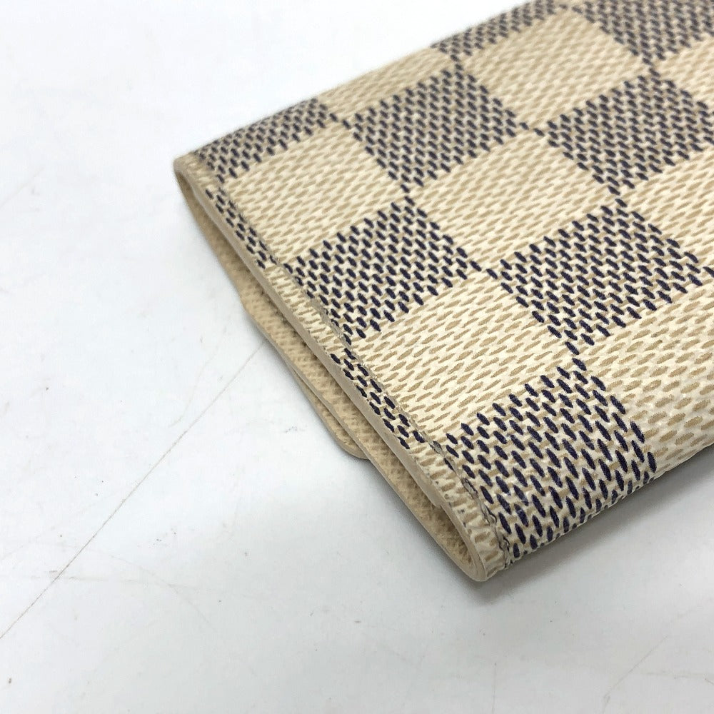 LOUIS VUITTON Key case Key holder N61745 Damier Azur Canvas white Damier Azur Multicles6