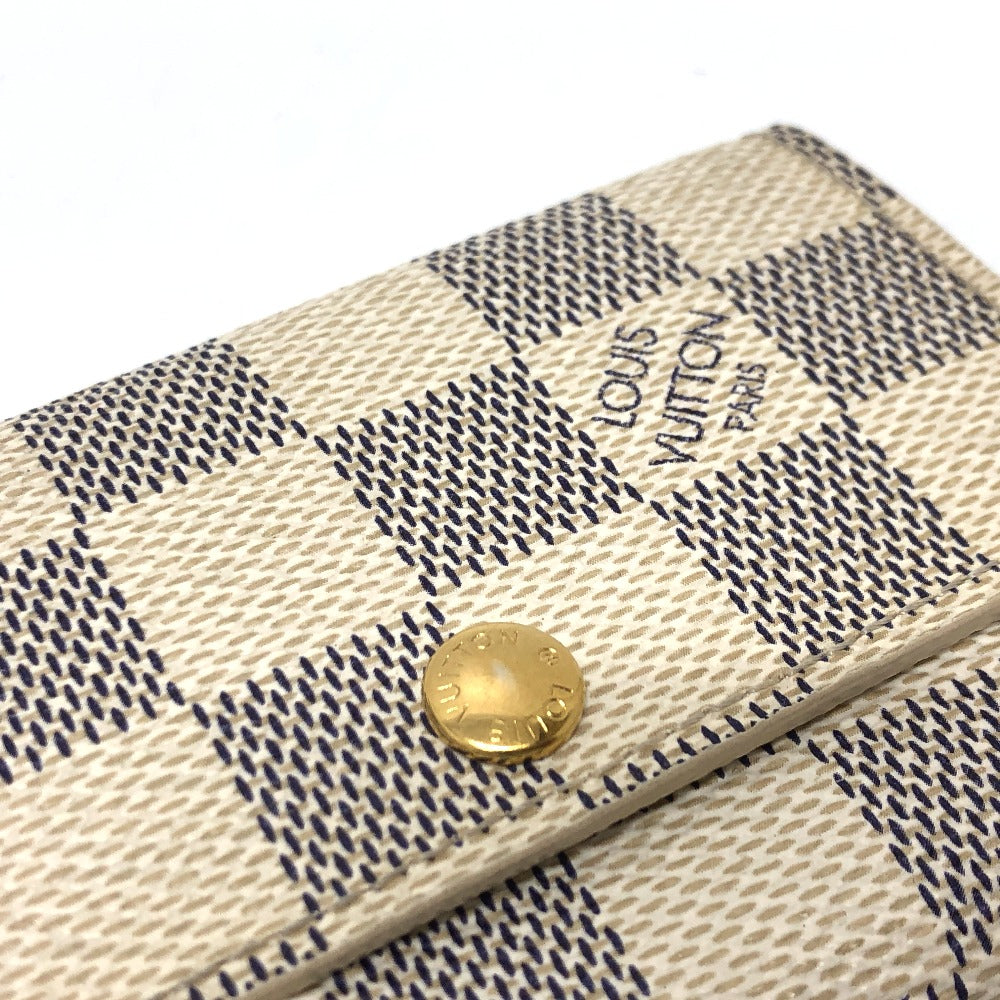 LOUIS VUITTON Key case Key holder N61745 Damier Azur Canvas white Damier Azur Multicles6