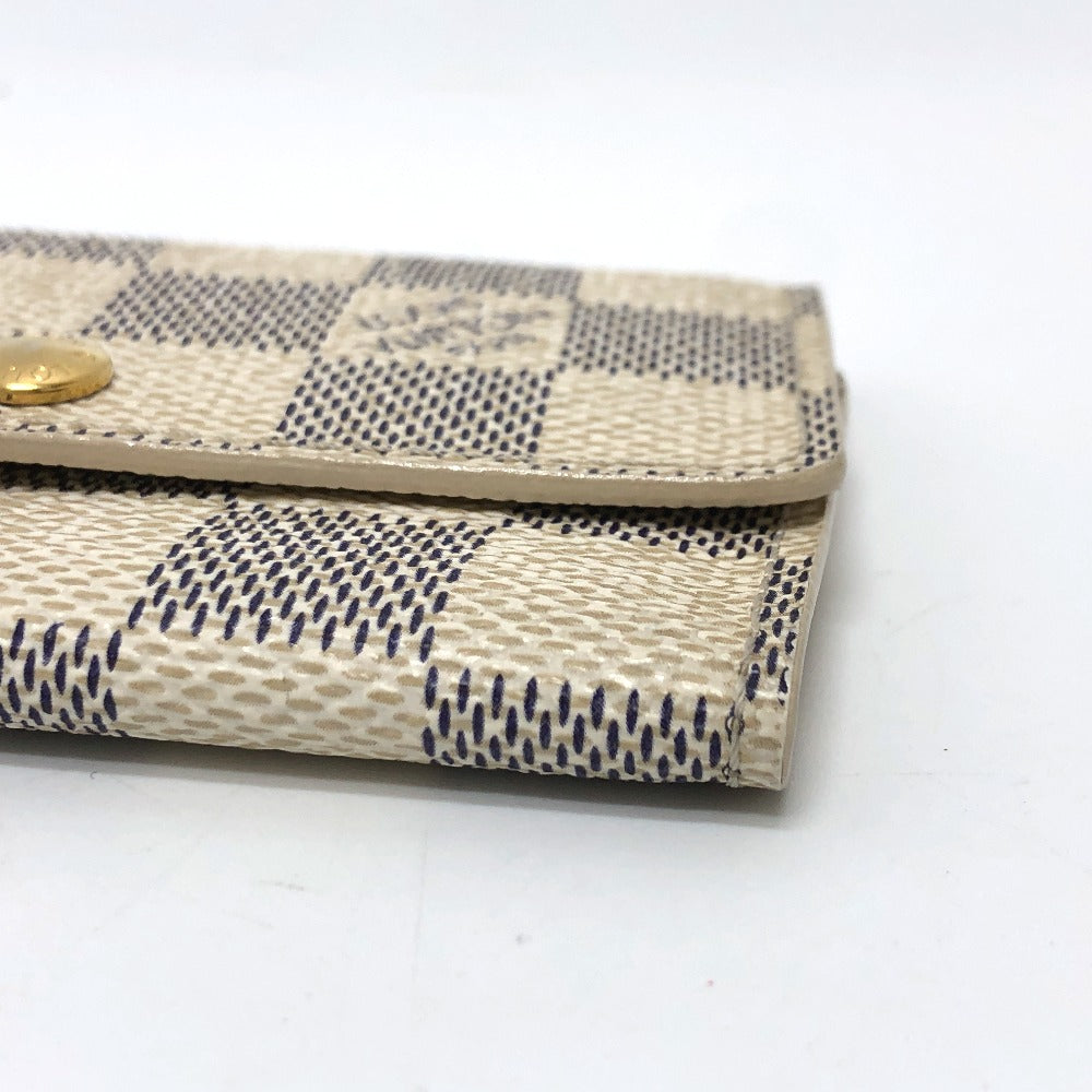 LOUIS VUITTON Key case Key holder N61745 Damier Azur Canvas white Damier Azur Multicles6
