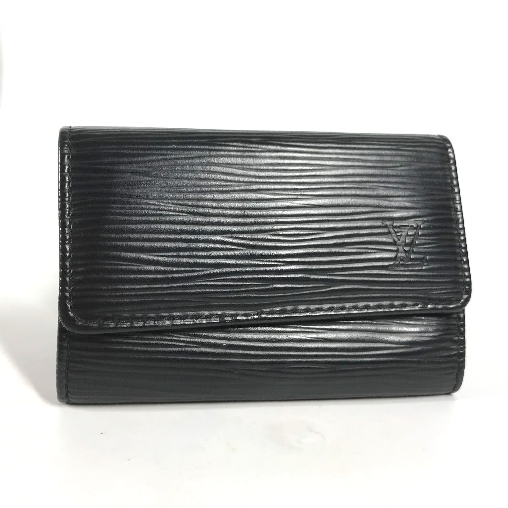 LOUIS VUITTON Key case Key holder M63812 Epi Leather black Epi 6-key case Key holder Multicles6