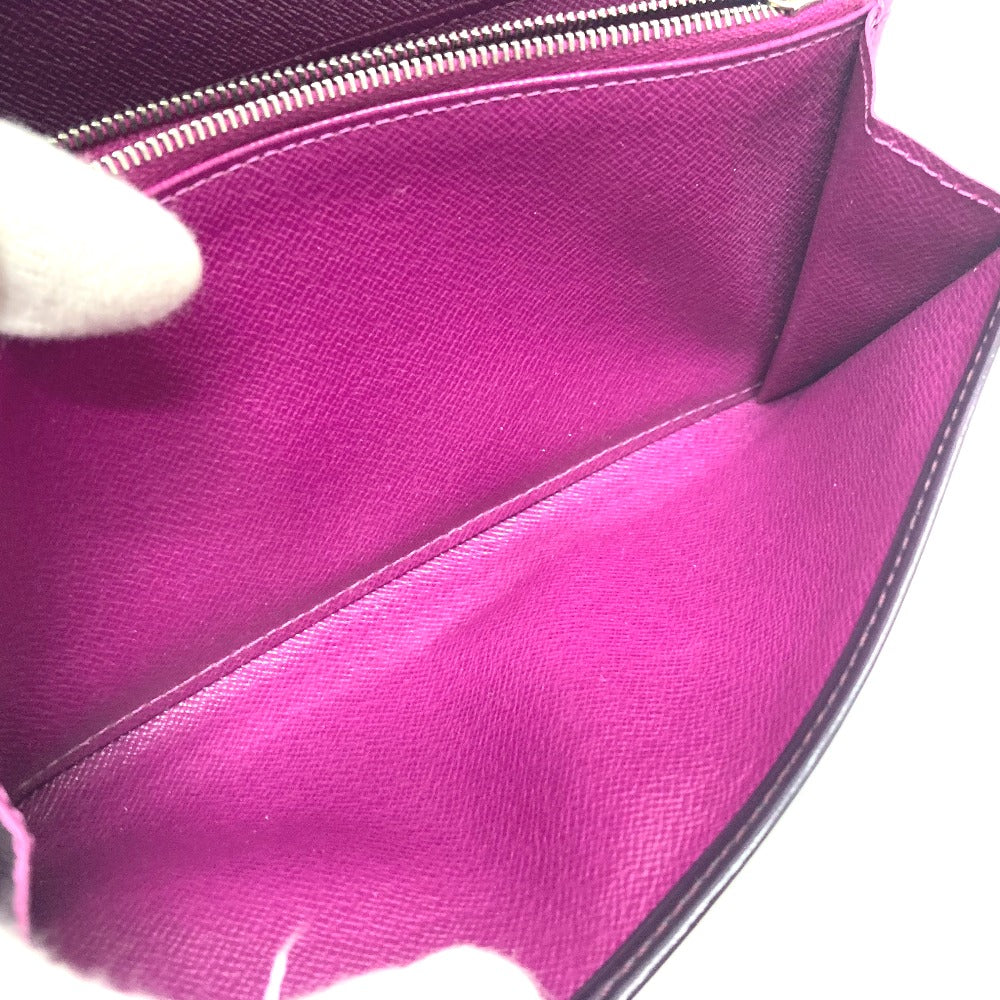 LOUIS VUITTON Long Wallet Purse M6374K Epi Leather purple Portefeuille Sarah