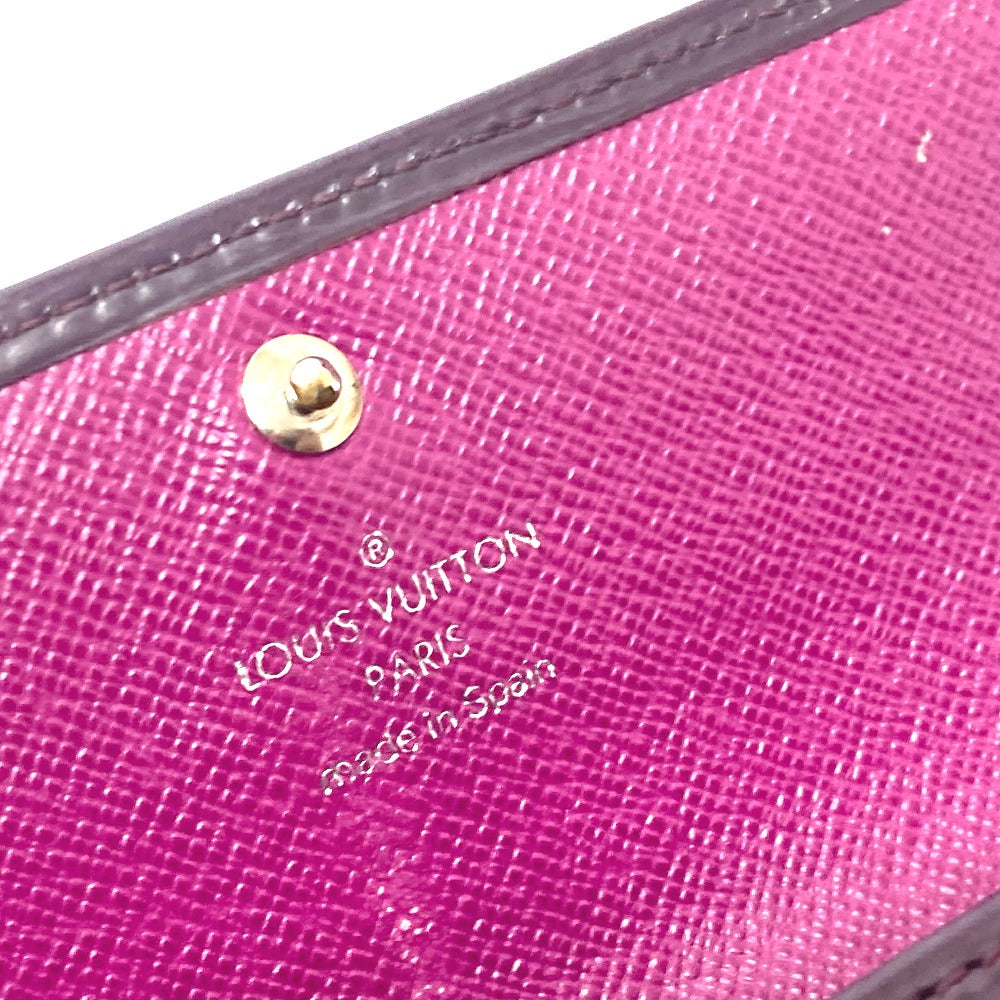 LOUIS VUITTON Long Wallet Purse M6374K Epi Leather purple Portefeuille Sarah
