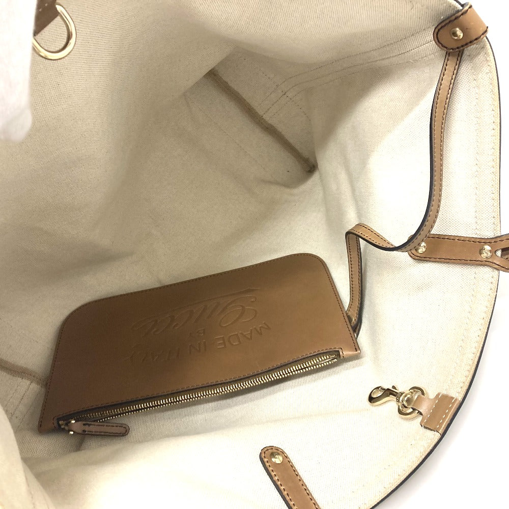 GUCCI Tote Bag 247209 GG canvas Beige x Brand GG canvas