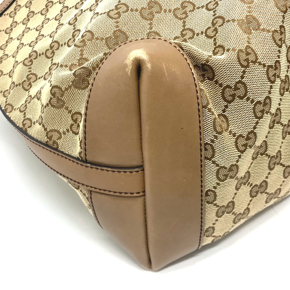GUCCI Tote Bag 247209 GG canvas Beige x Brand GG canvas