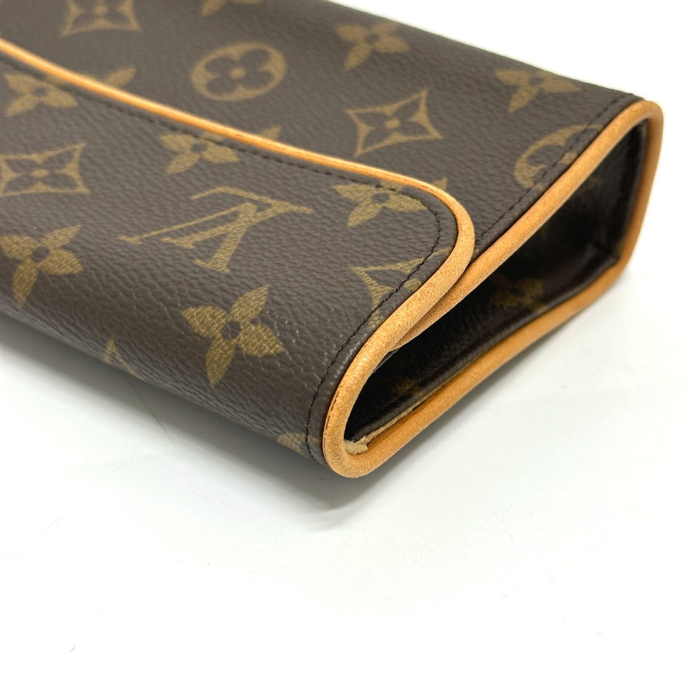 LOUIS VUITTON Pouch M51855 Monogram canvas Brown Pochette Florentine