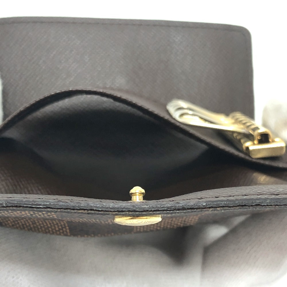 LOUIS VUITTON Key case Key holder N62630 Damier canvas Brown Multicles6 6-key case Key holder