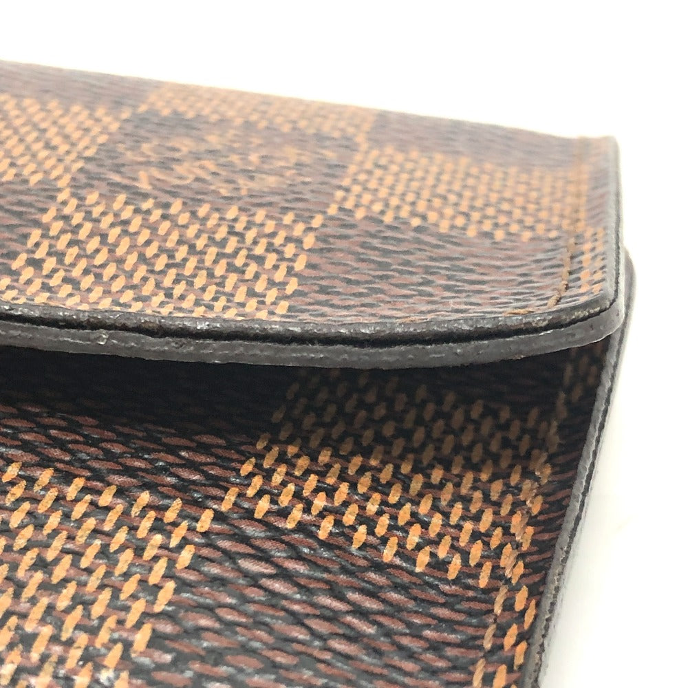 LOUIS VUITTON Key case Key holder N62630 Damier canvas Brown Multicles6 6-key case Key holder
