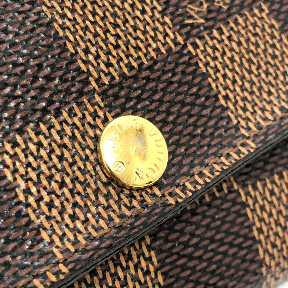 LOUIS VUITTON Key case Key holder N62630 Damier canvas Brown Multicles6 6-key case Key holder