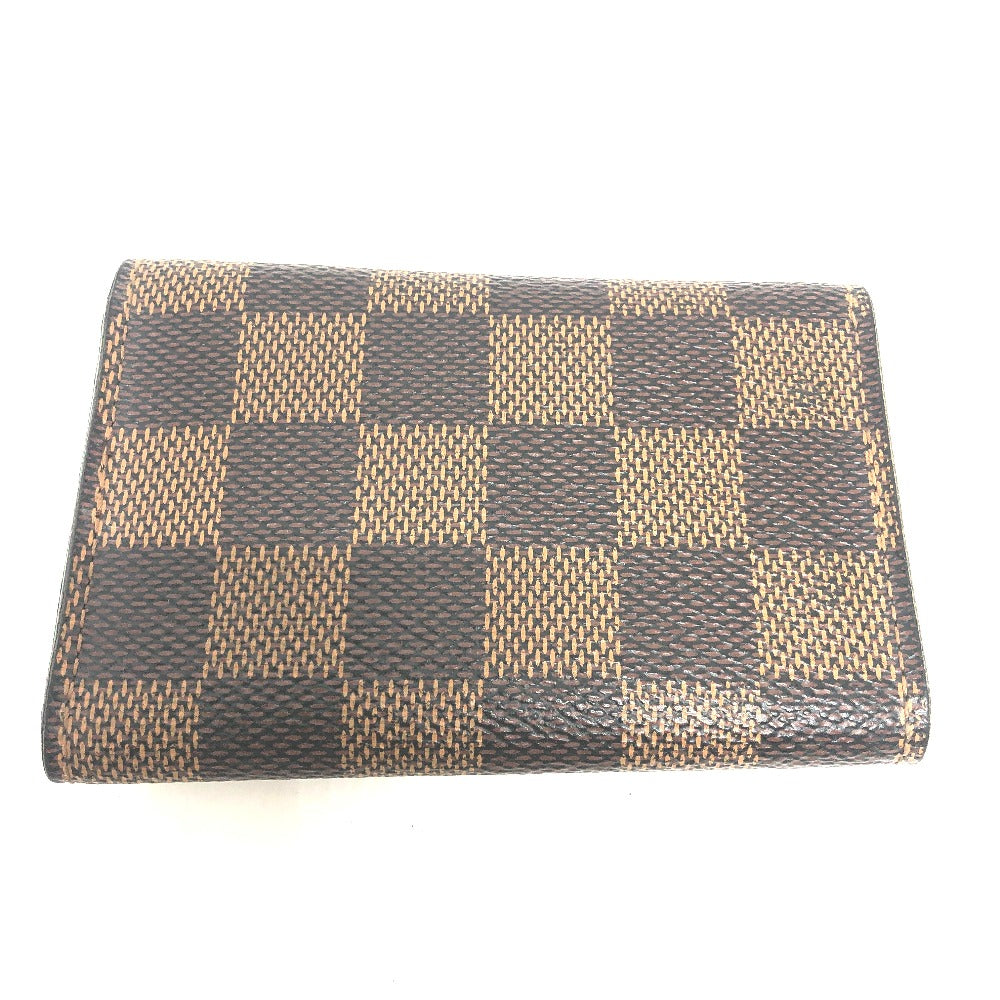 LOUIS VUITTON Key case Key holder N62630 Damier canvas Brown Multicles6 6-key case Key holder