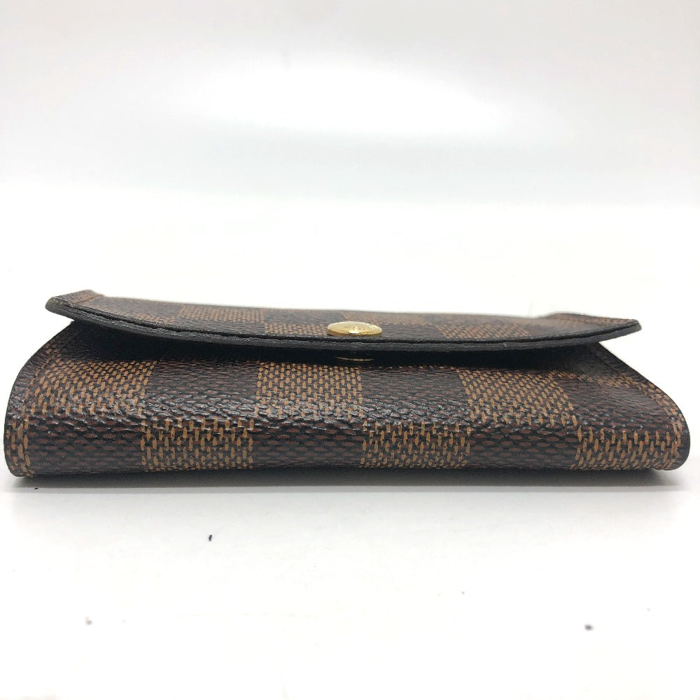 LOUIS VUITTON Key case Key holder N62630 Damier canvas Brown Multicles6 6-key case Key holder