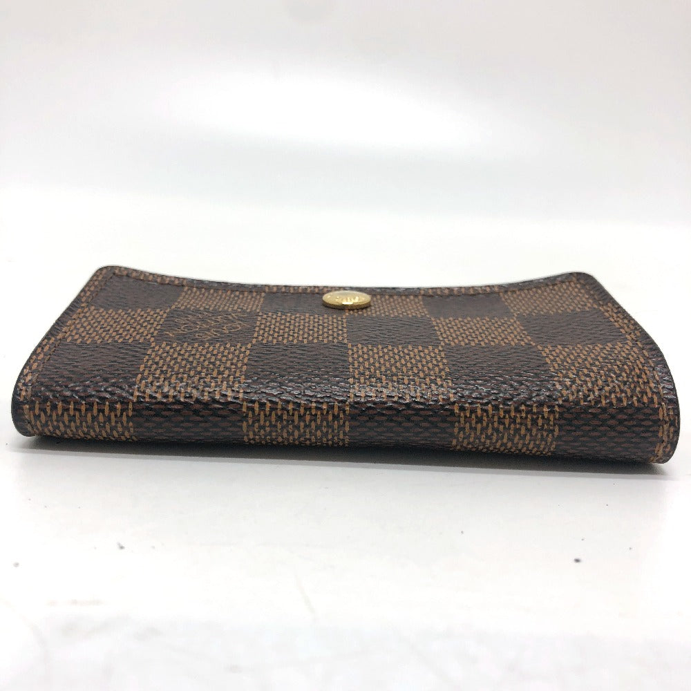 LOUIS VUITTON Key case Key holder N62630 Damier canvas Brown Multicles6 6-key case Key holder