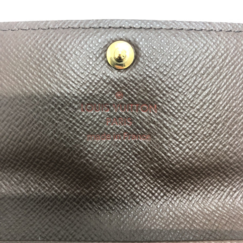 LOUIS VUITTON Key case Key holder N62630 Damier canvas Brown Multicles6 6-key case Key holder