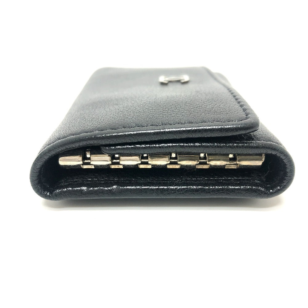 CHANEL Key case Key holder Soft caviar skin black Brilliant COCO Mark