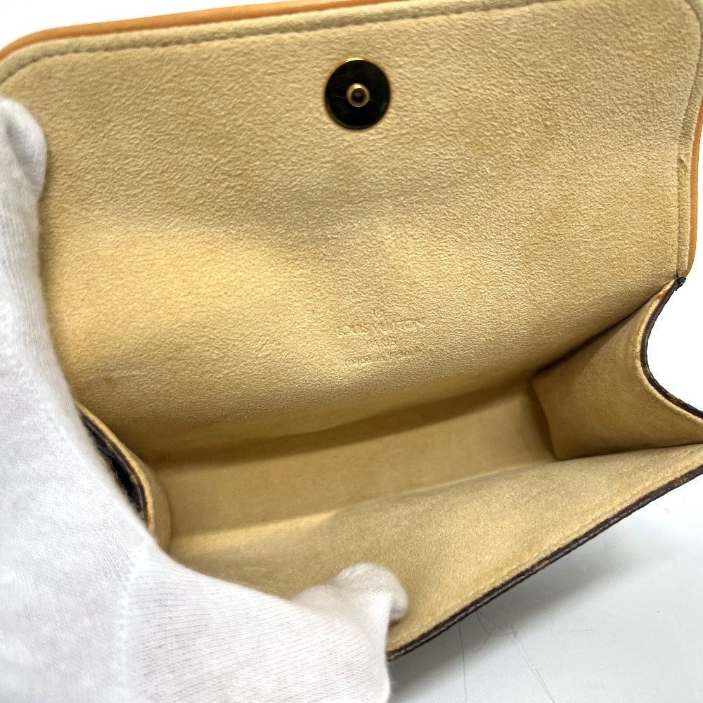 LOUIS VUITTON Pouch M51855 Monogram canvas Brown Pochette Florentine