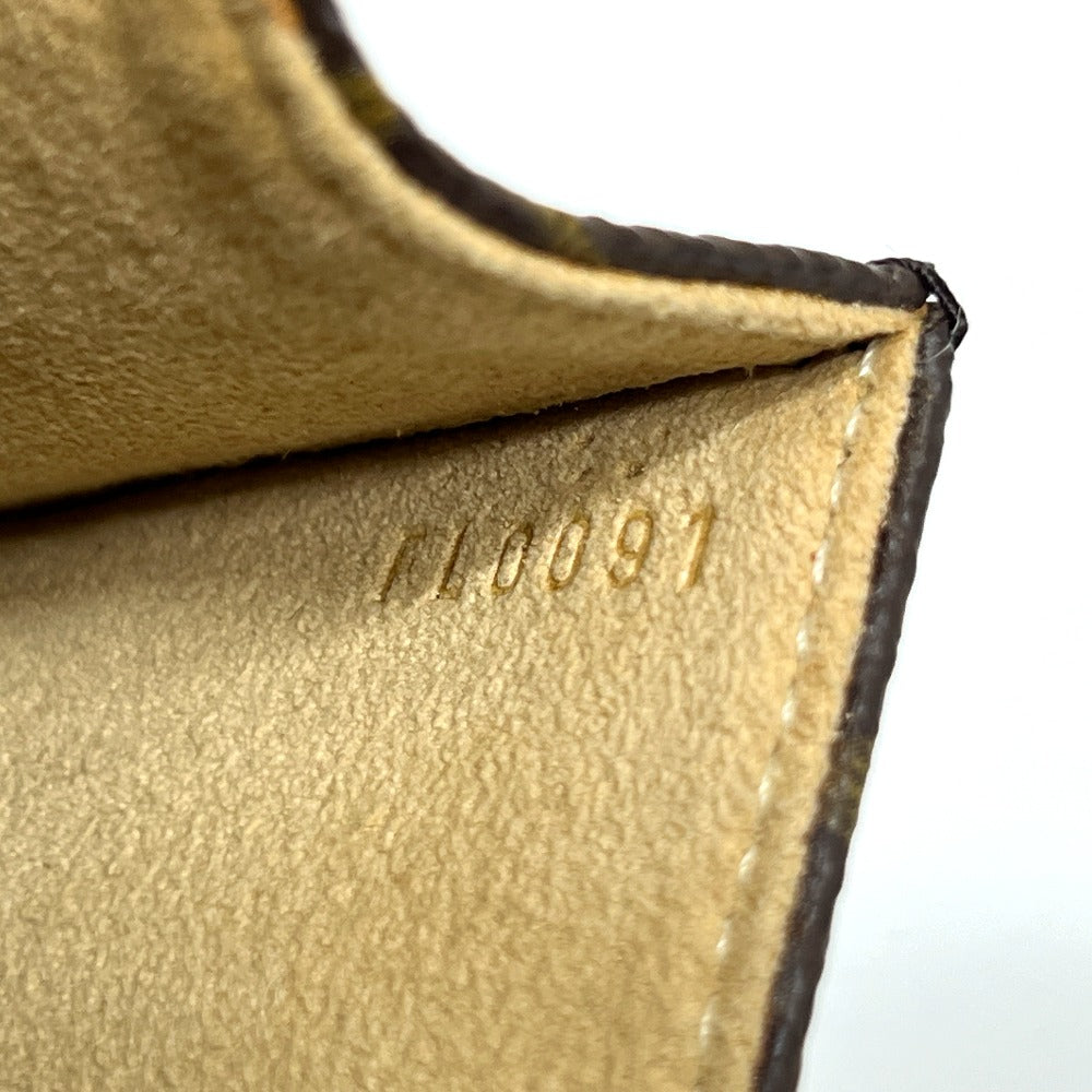 LOUIS VUITTON Pouch M51855 Monogram canvas Brown Pochette Florentine