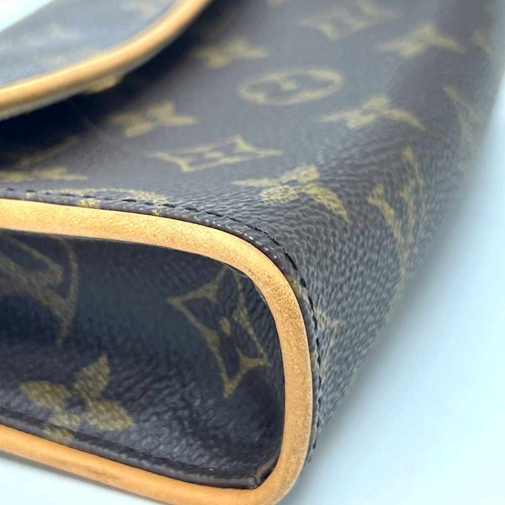 LOUIS VUITTON Pouch M51855 Monogram canvas Brown Pochette Florentine