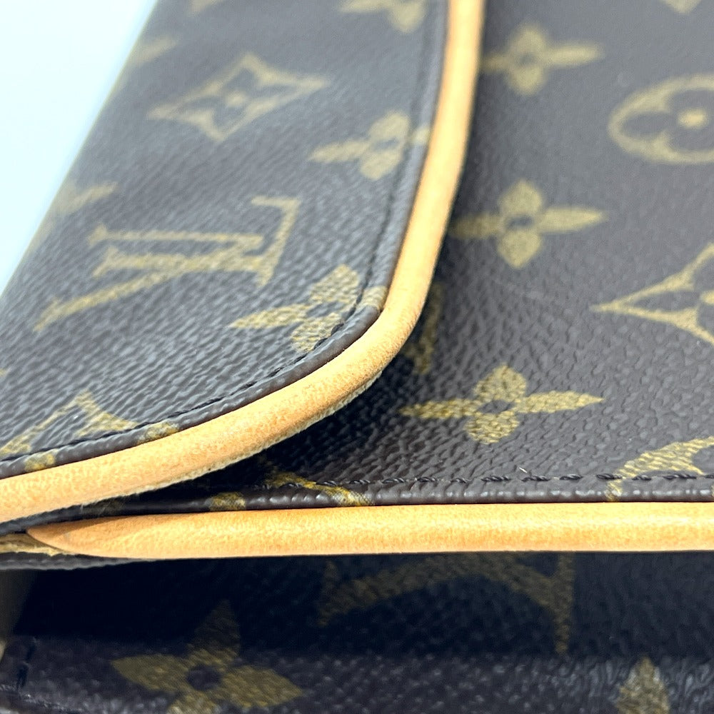 LOUIS VUITTON Pouch M51855 Monogram canvas Brown Pochette Florentine