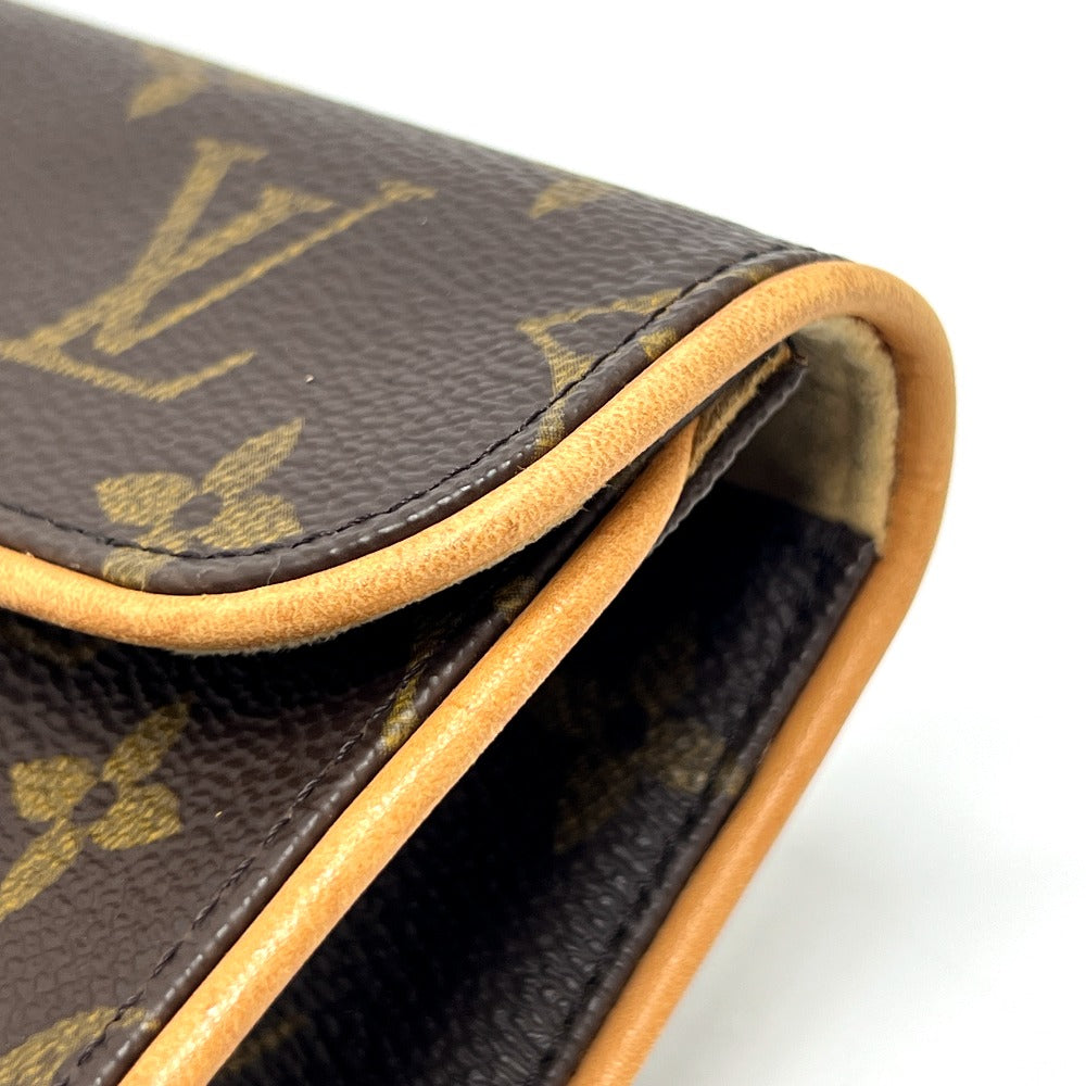 LOUIS VUITTON Pouch M51855 Monogram canvas Brown Pochette Florentine