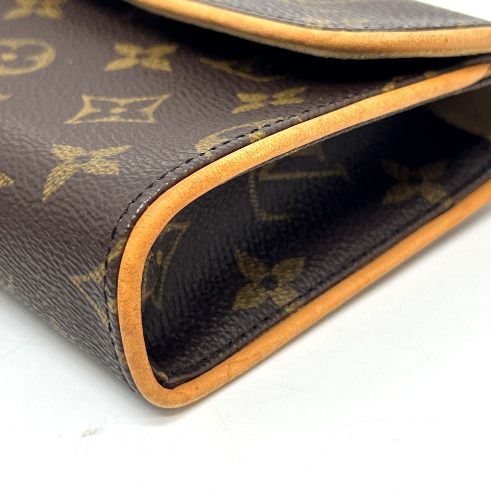 LOUIS VUITTON Pouch M51855 Monogram canvas Brown Pochette Florentine