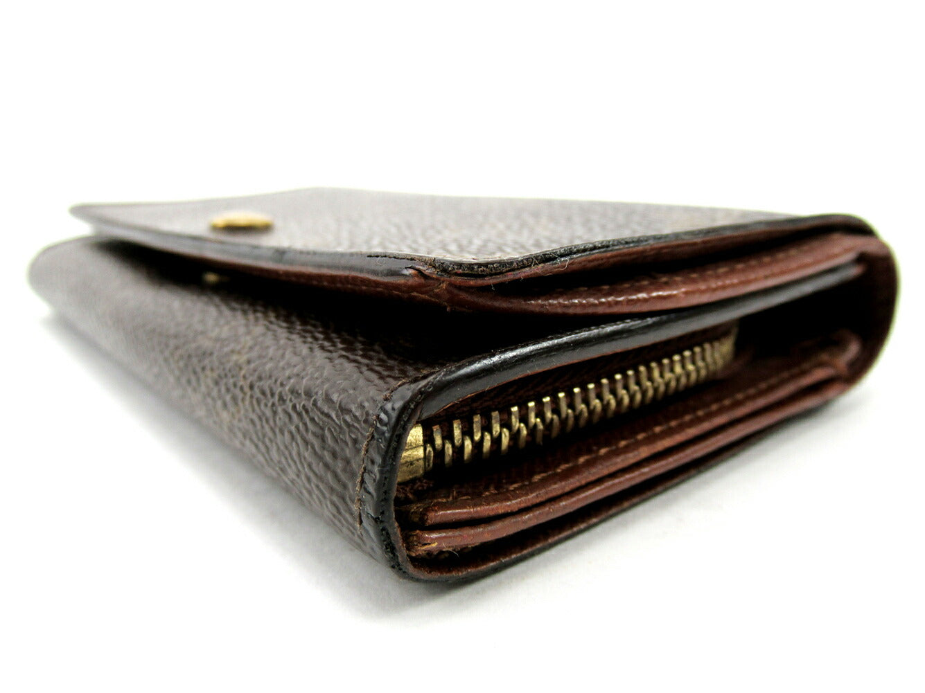 LOUIS VUITTON Long Wallet Purse M61730 Brown Portonebi Tresol