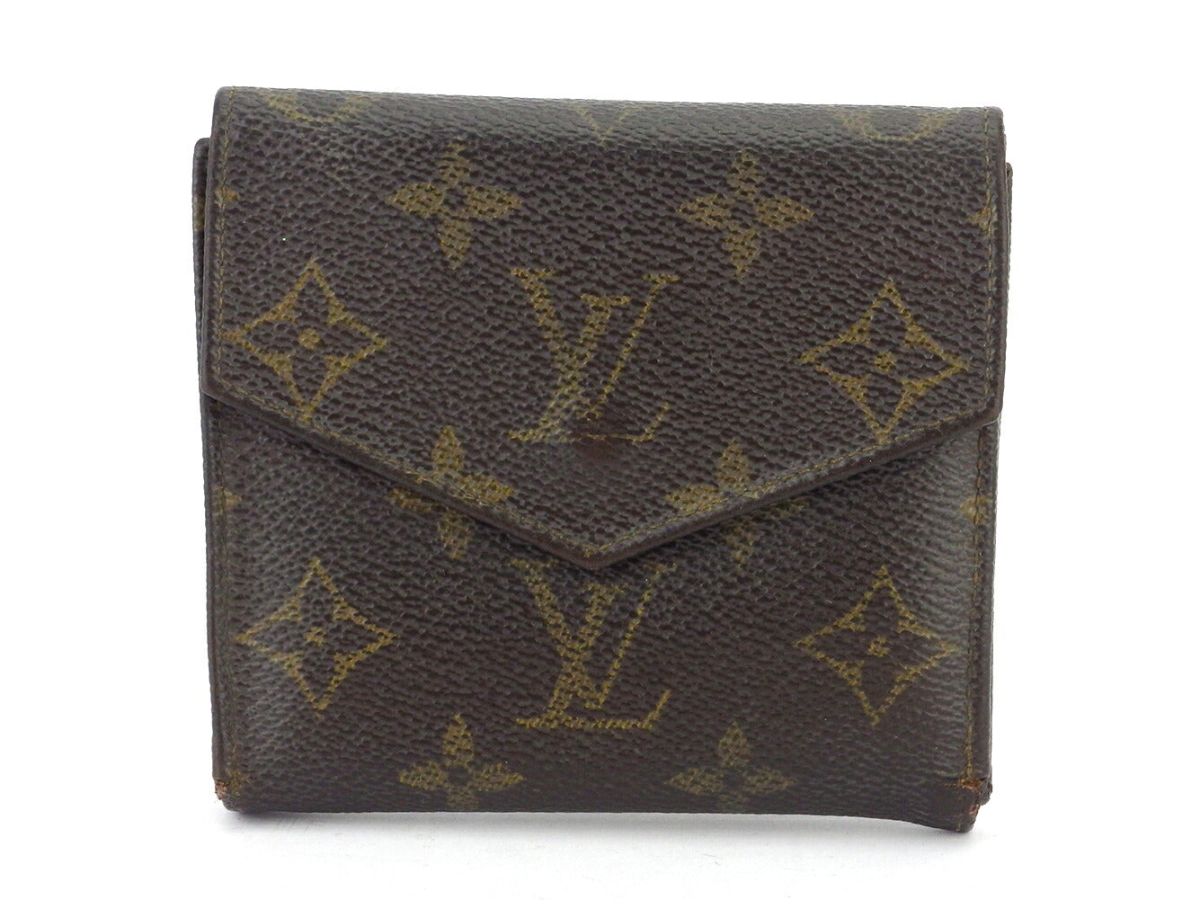 LOUIS VUITTON Bifold Wallet M61660 Brown beige gold Portonebi (old type)