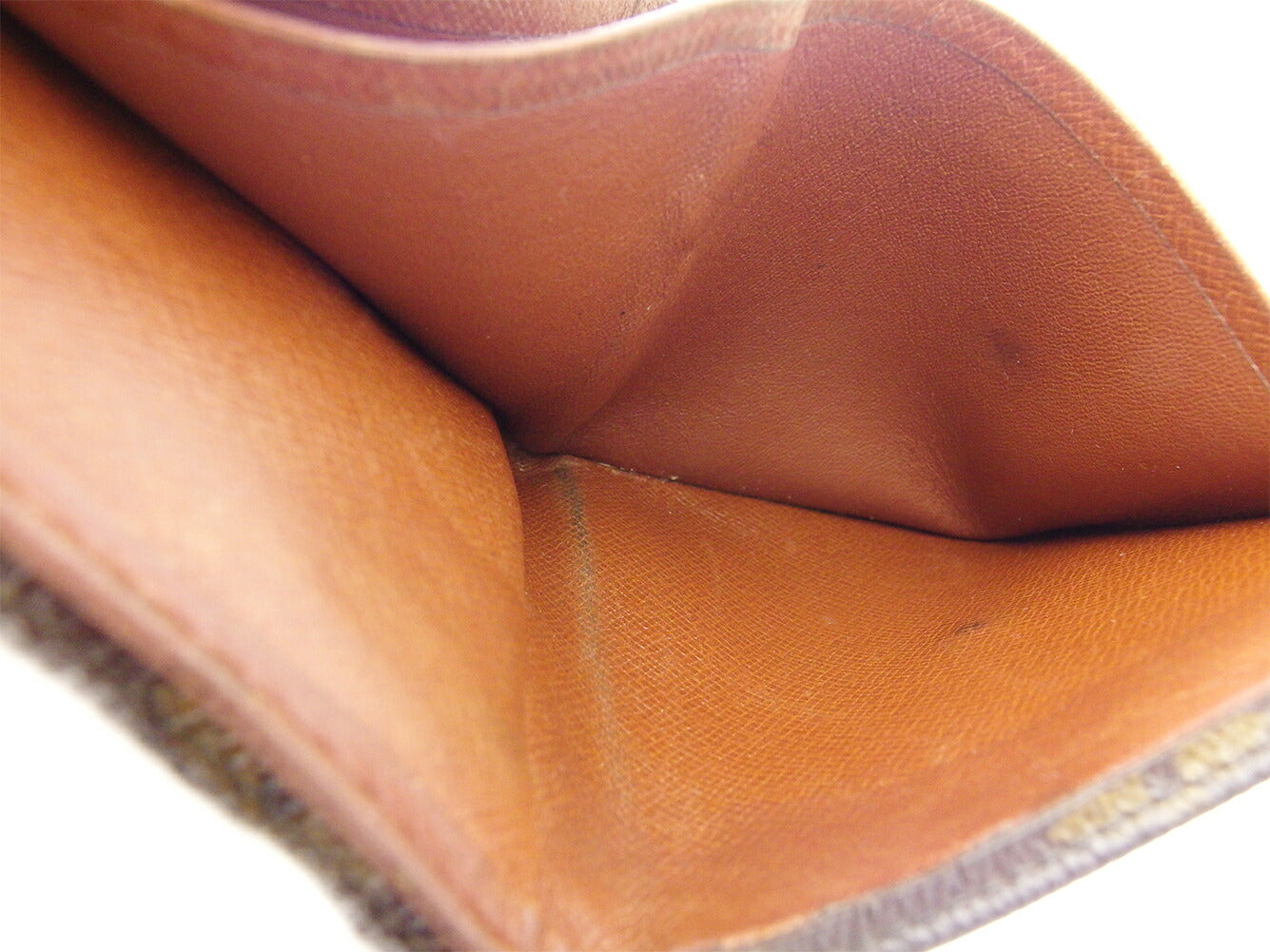 LOUIS VUITTON Bifold Wallet M61660 Brown beige gold Portonebi (old type)