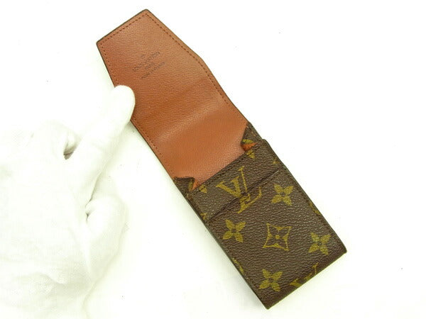 LOUIS VUITTON Cigarette case M63024 Brown Etui cigarette