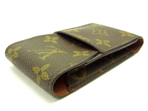LOUIS VUITTON Cigarette case M63024 Brown Etui cigarette