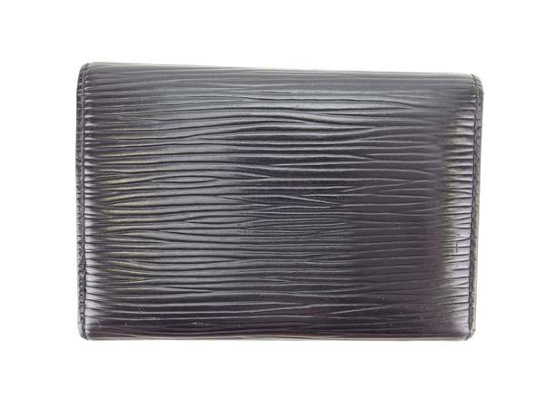 LOUIS VUITTON Key case Key holder M63812 black Multicles6