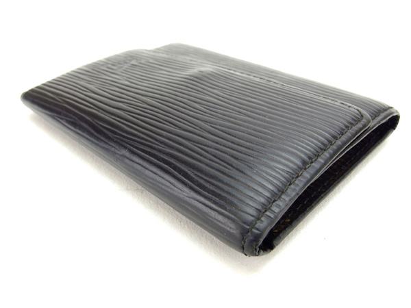 LOUIS VUITTON Key case Key holder M63812 black Multicles6