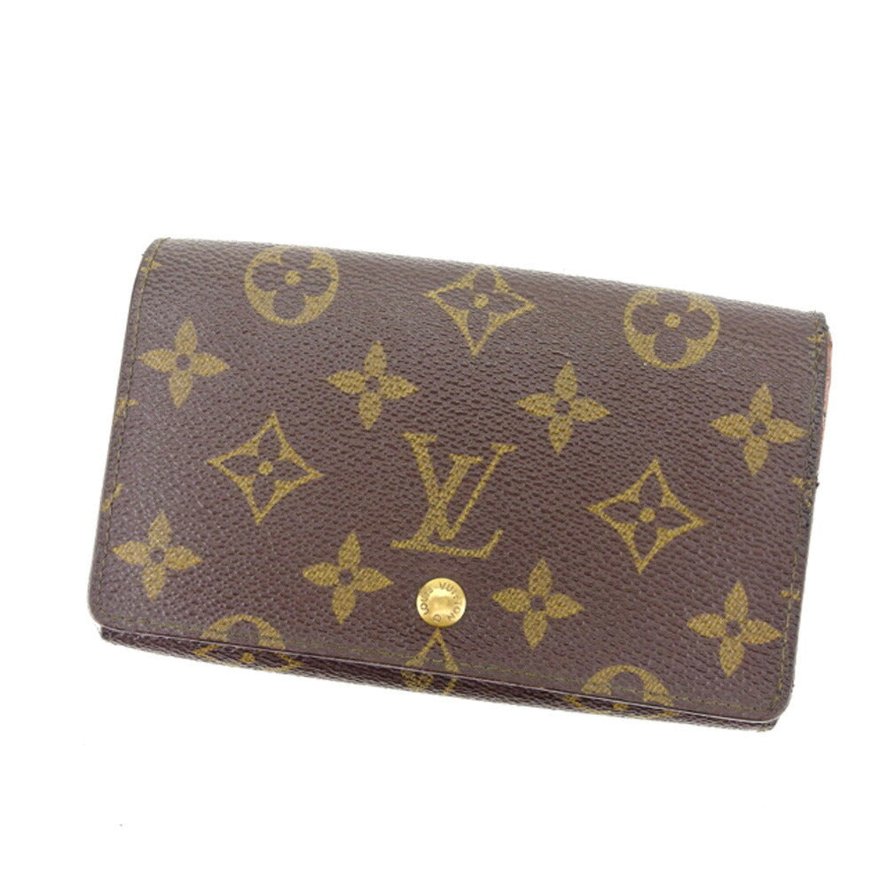 LOUIS VUITTON Long Wallet Purse M61730 Brown Portonebi Tresol