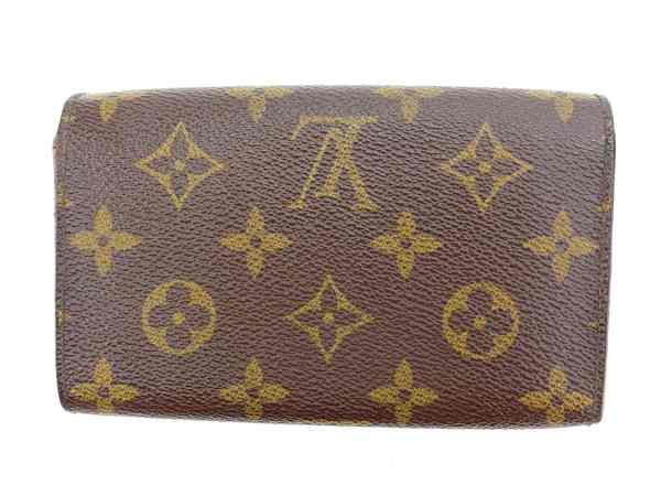 LOUIS VUITTON Long Wallet Purse M61730 Brown Portonebi Tresol