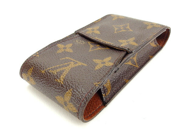 LOUIS VUITTON Cigarette case M63024 Brown Etui cigarette