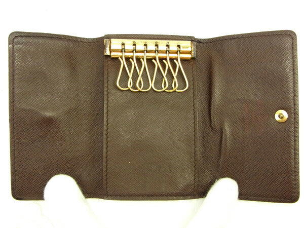 LOUIS VUITTON Key case Key holder N62630 Brown Multicles6