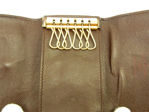 LOUIS VUITTON Key case Key holder N62630 Brown Multicles6