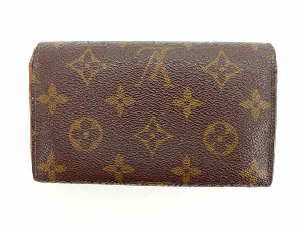 LOUIS VUITTON Long Wallet Purse M61730 Brown Portonebi Tresol