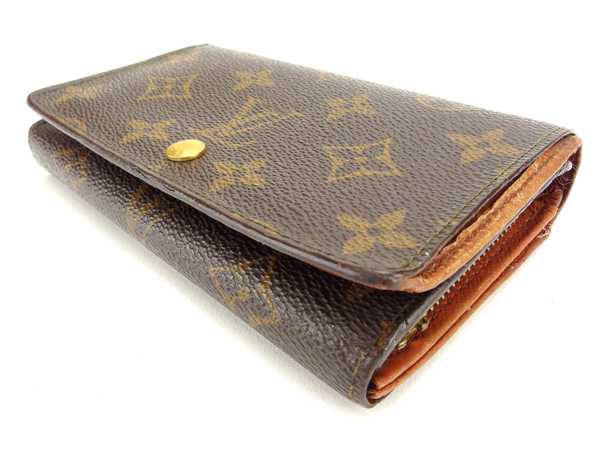 LOUIS VUITTON Long Wallet Purse M61730 Brown Portonebi Tresol