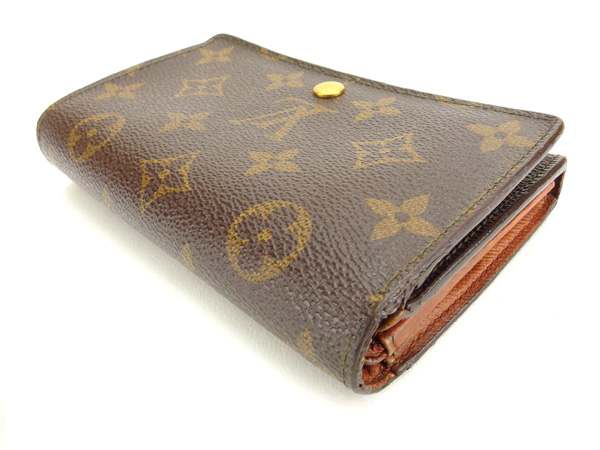 LOUIS VUITTON Long Wallet Purse M61730 Brown Portonebi Tresol