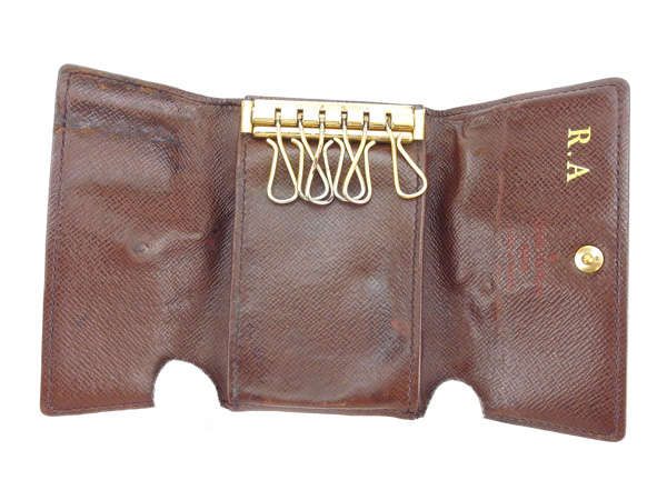 LOUIS VUITTON Key case Key holder N62630 Brown Multicles6