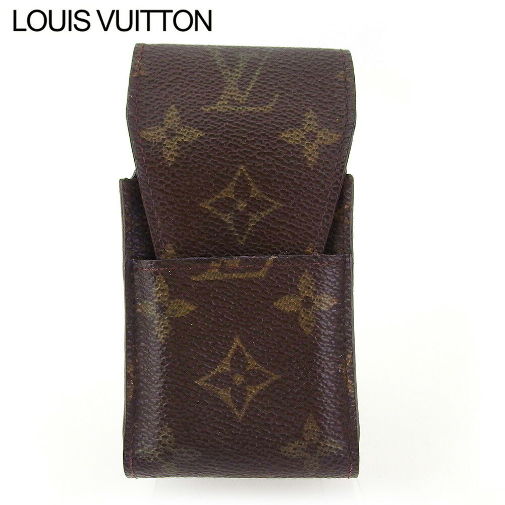 LOUIS VUITTON Cigarette case M63024 Brown beige Etui cigarette