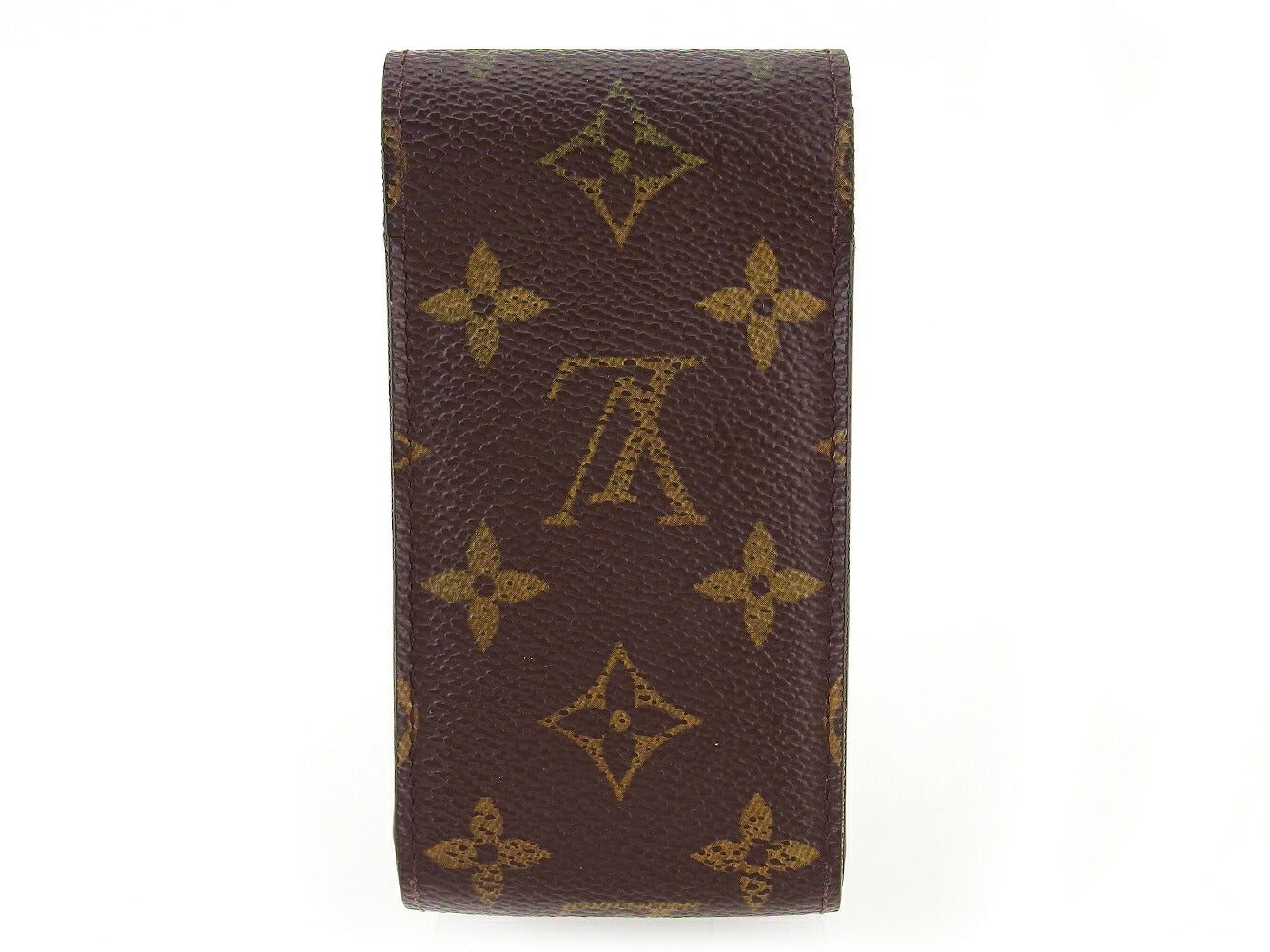 LOUIS VUITTON Cigarette case M63024 Brown beige Etui cigarette
