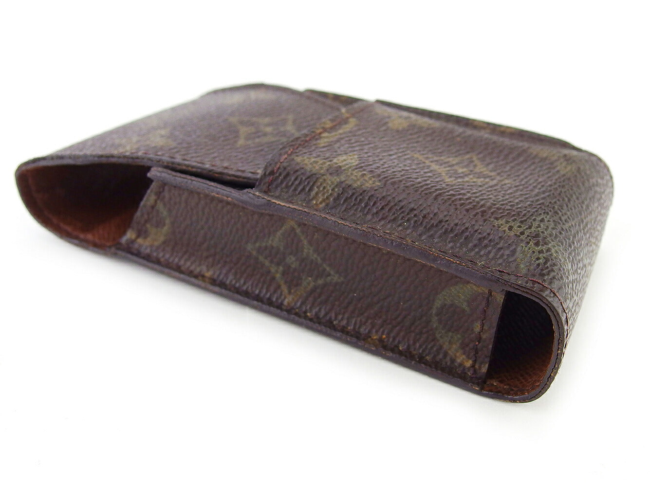 LOUIS VUITTON Cigarette case M63024 Brown beige Etui cigarette