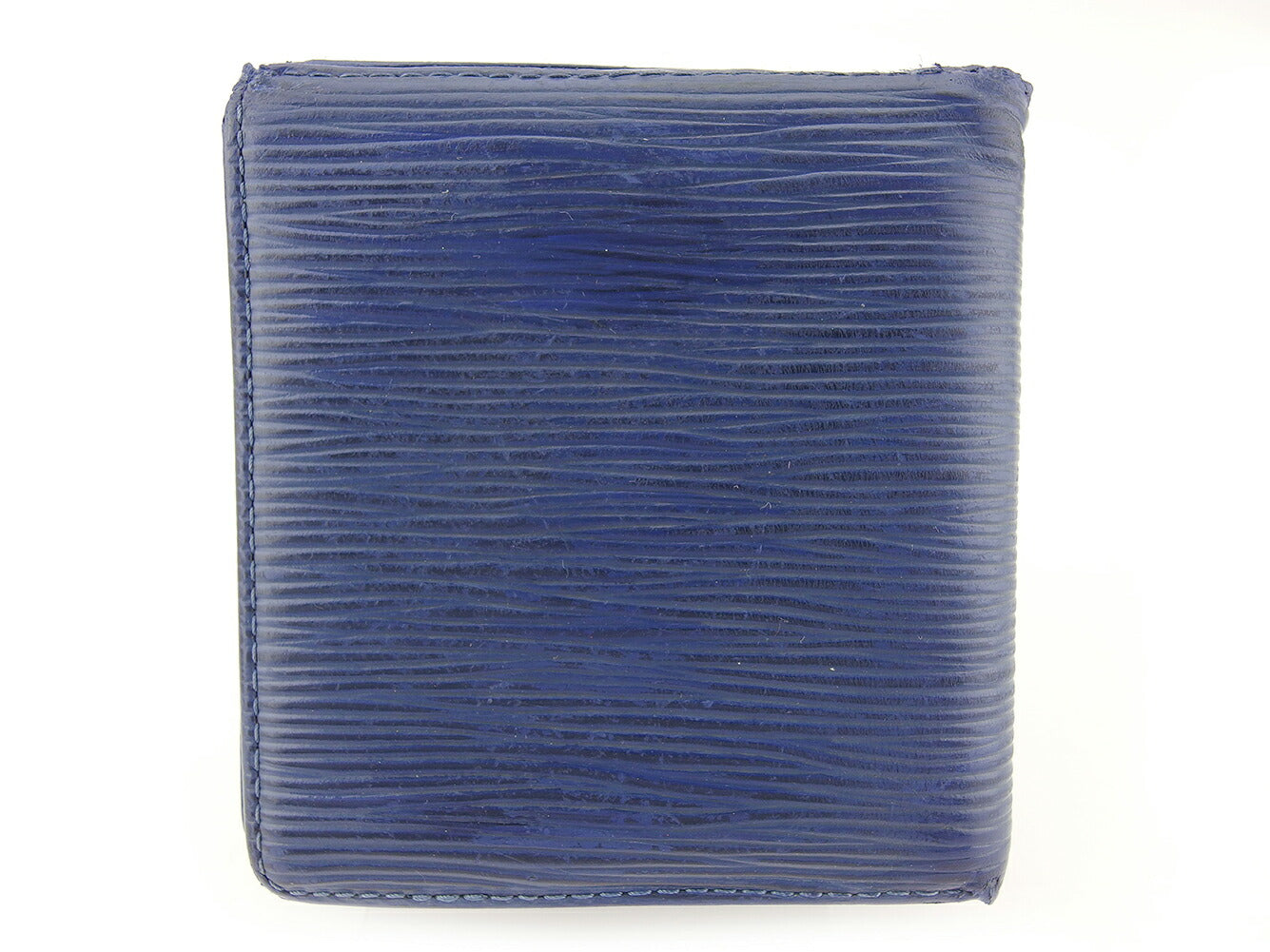 LOUIS VUITTON Bill Compartment M6331G blue Porte Billets6Cartes Crdit