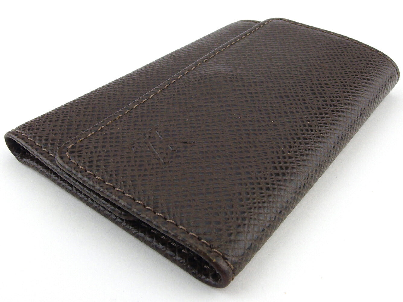 LOUIS VUITTON Key case Key holder M30538 Brown silver Multicles6